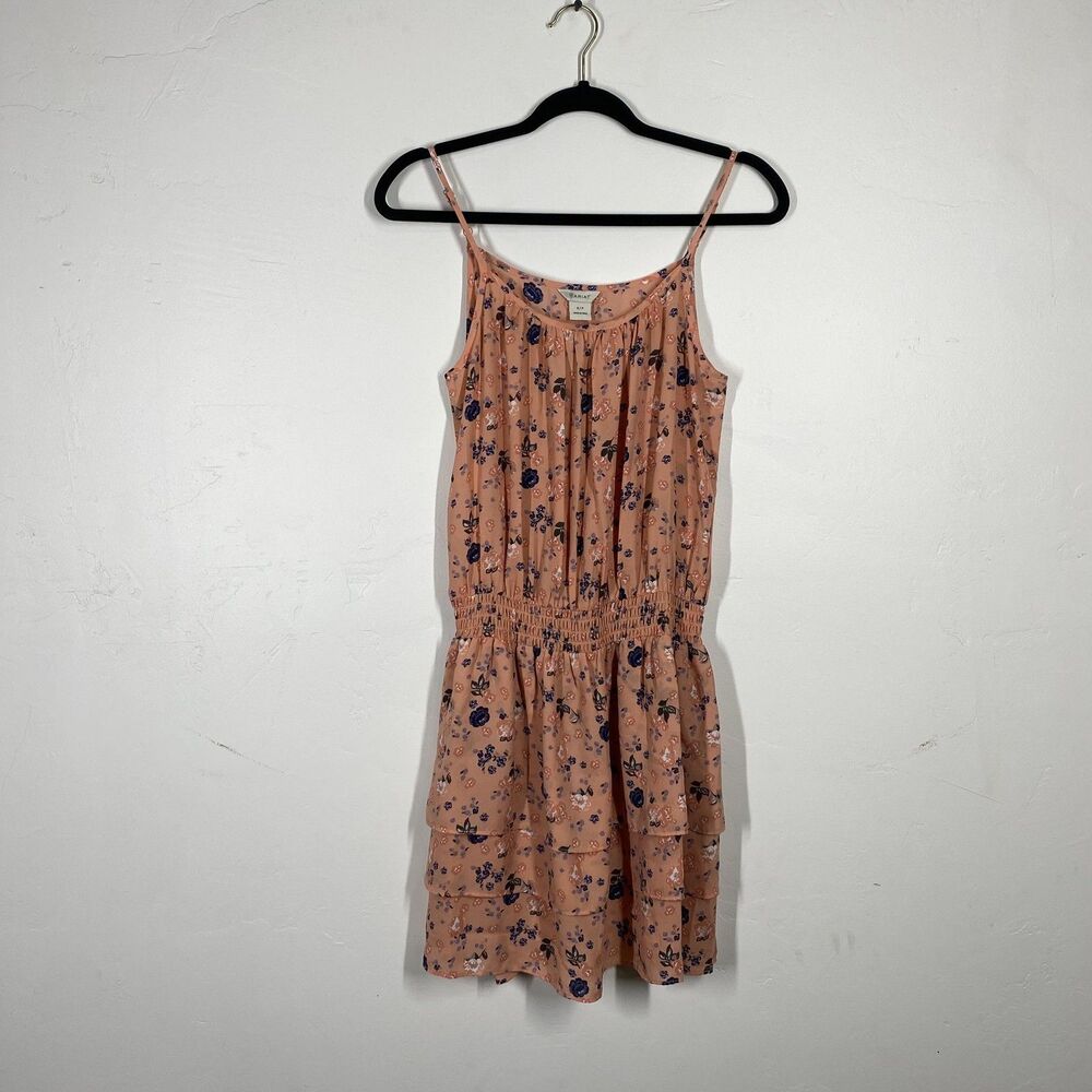 Ariat Vanessa Dress Womens Small Multicolor Floral Smocked Ruffle Sundress